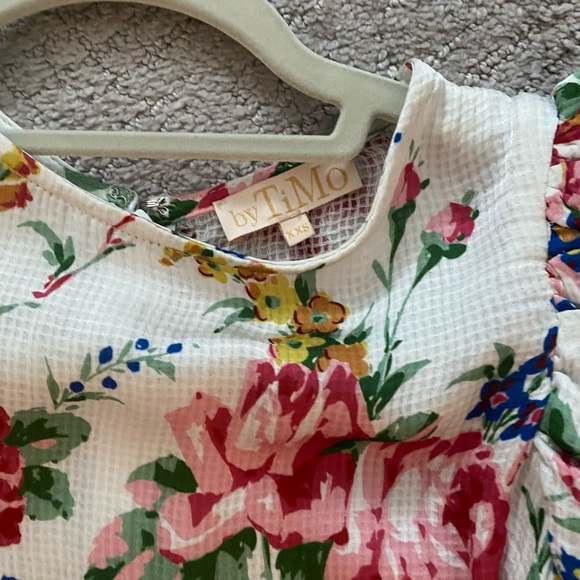 Floral Ruffled Dress - Picture 2 of 3